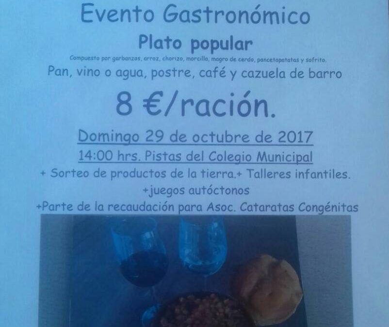 Comida promovida por la Asociación de Mujeres Las Encinas de Sardón de Duero, Valladolid.