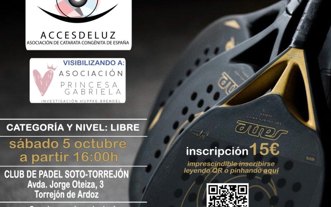 III TORNEO PADEL ACCESDELUZ
