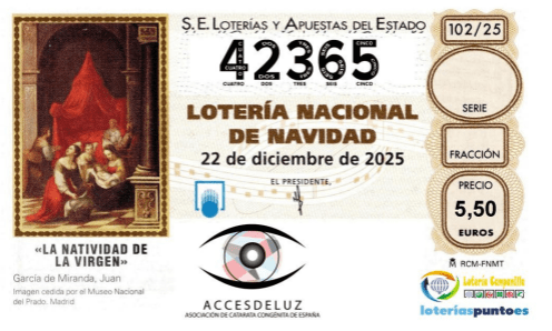 Lotería de Navidad 2025