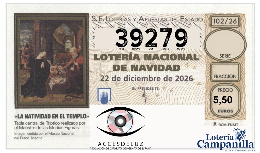 Lotería de Navidad 2026
